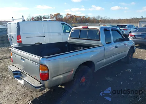 2004 Toyota Tacoma z USA, uszkodzony, nr VIN 5TEVL52N34Z308885